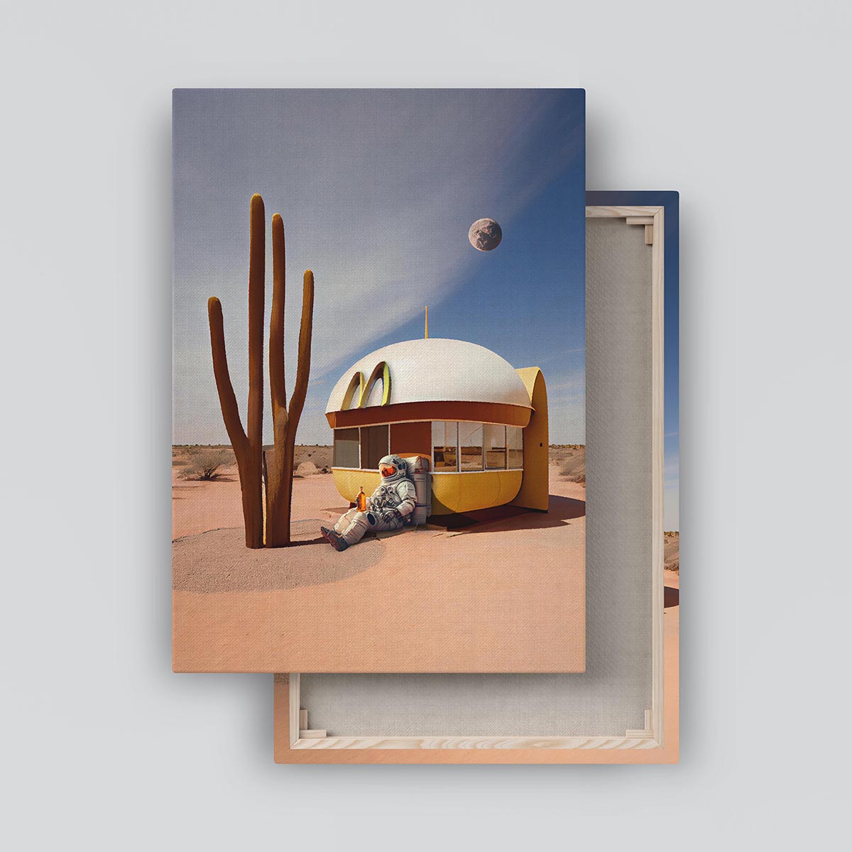 "My Space Meal" canvas print