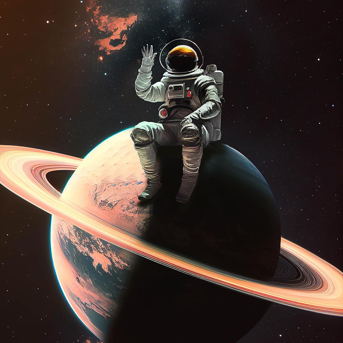 "My Space Safe" canvas print
