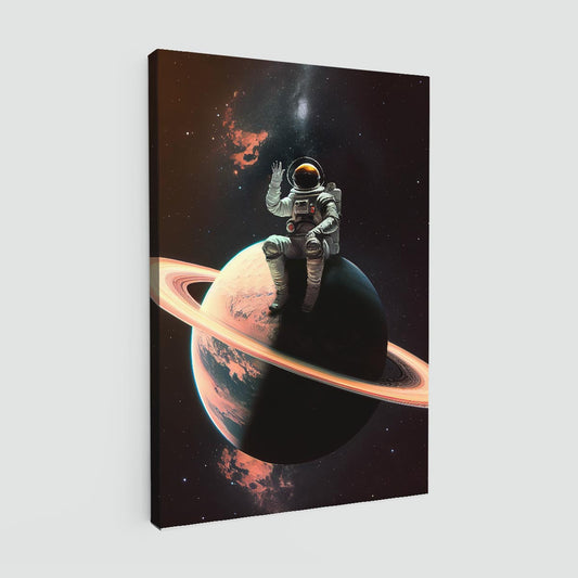 "My Space Safe" canvas print