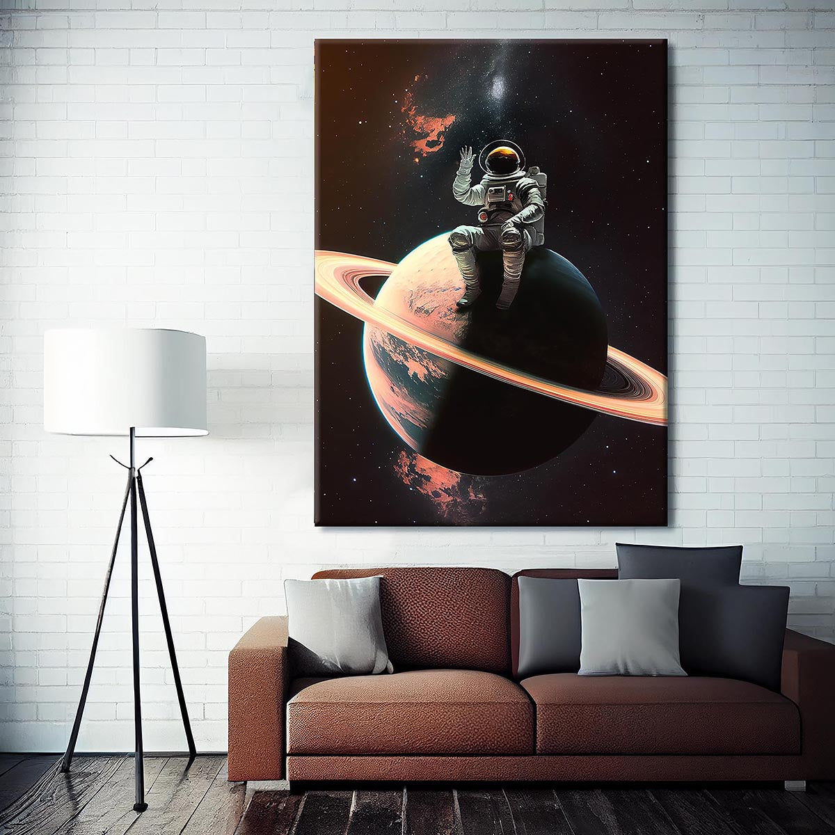 "My Space Safe" canvas print