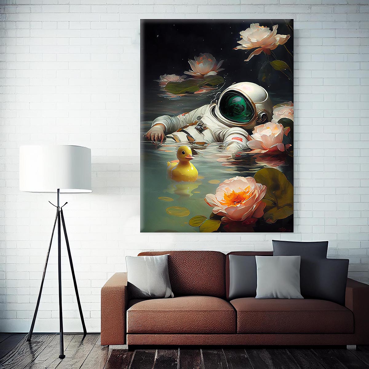 "My Space Siesta" canvas print