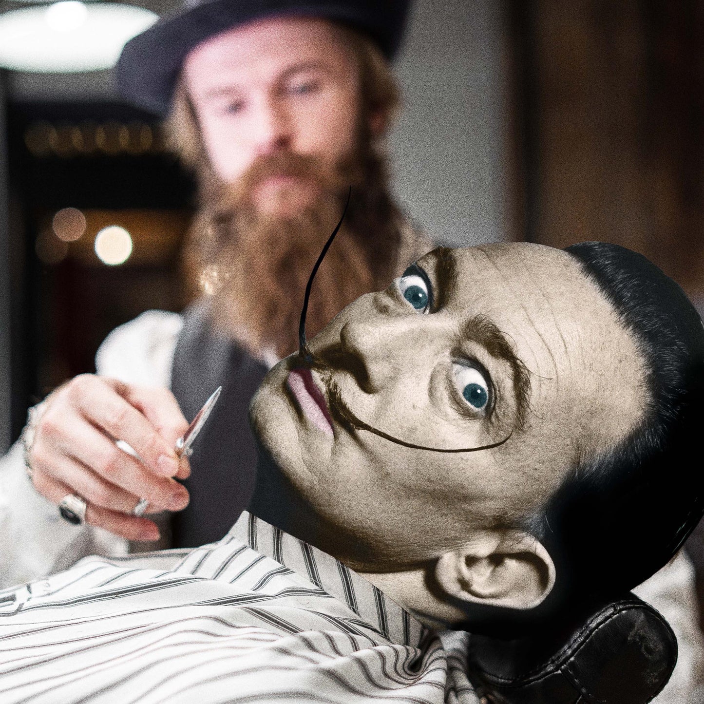 "Not Without My Moustache" fine art print