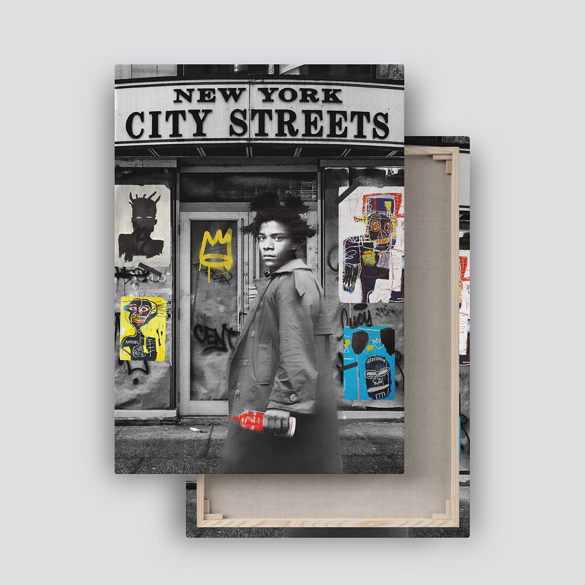 "NY City Streets" canvas print