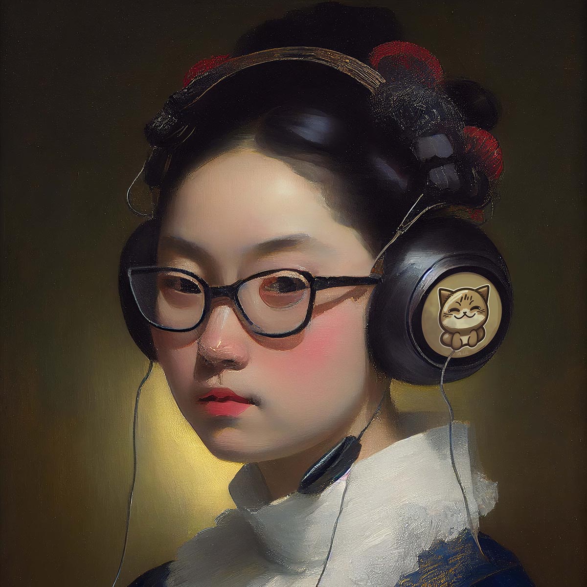 "Young Otaku" canvas print