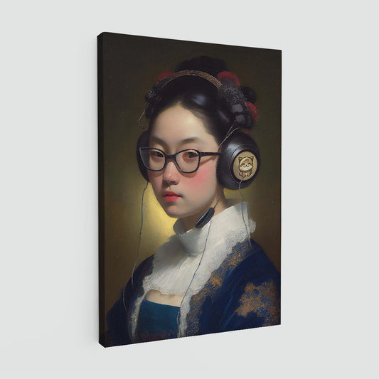 "Young Otaku" canvas print