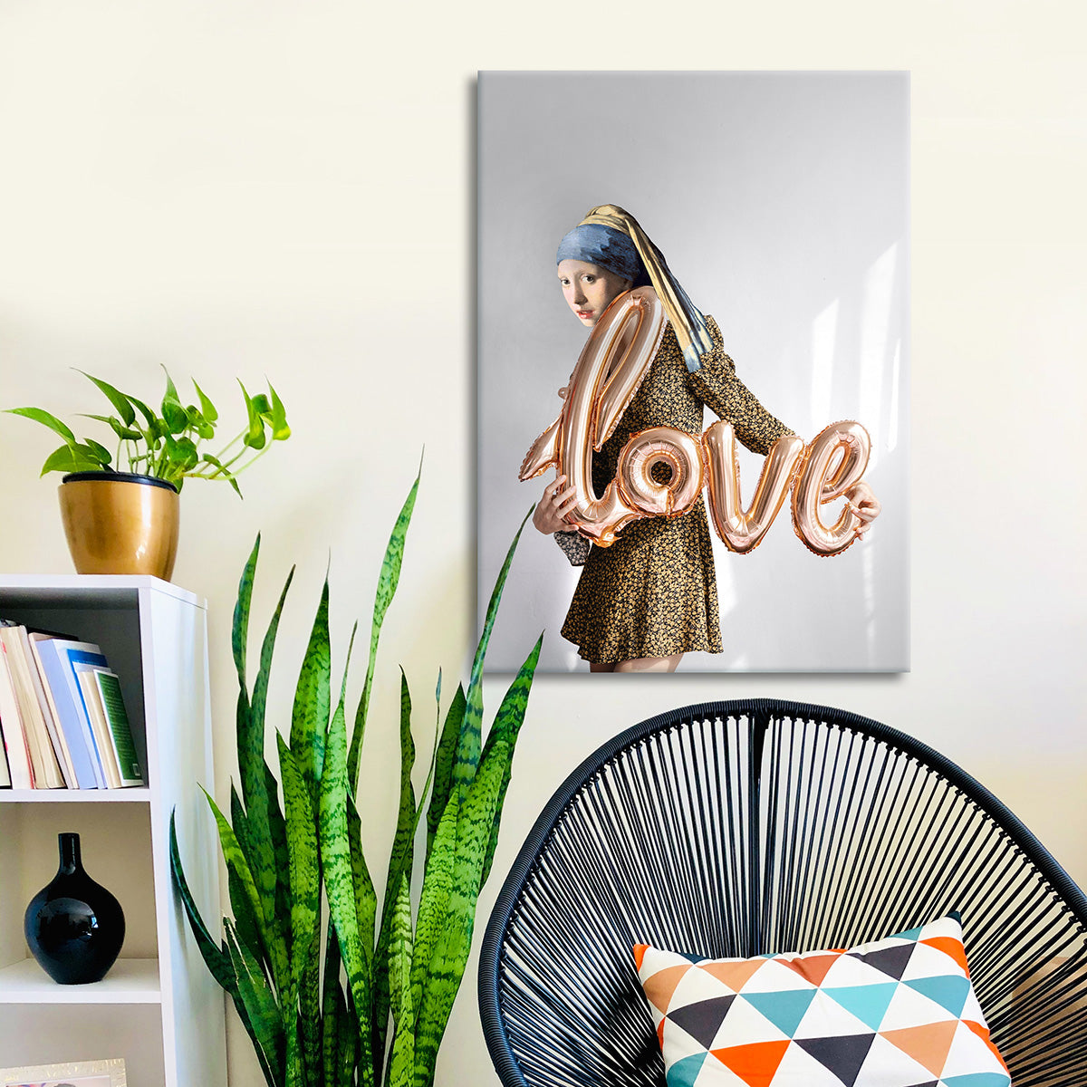"Pearl's Love" canvas print