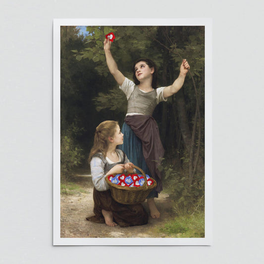 "Picking Up Likes" fine art print