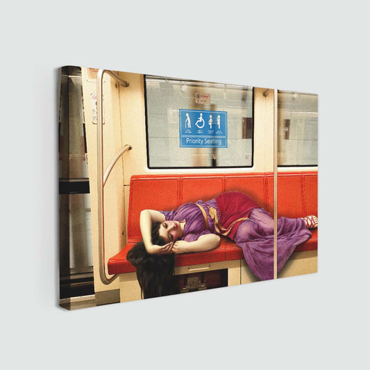 "Priority Seating" canvas print