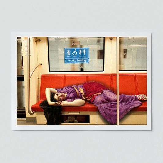 "Priority Seating" fine art print