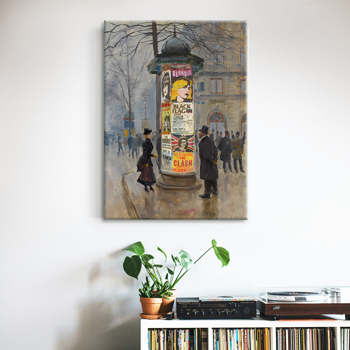 "Punk Concerts" canvas print