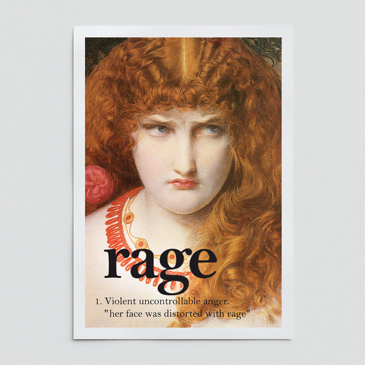 "Rage Face" fine art print