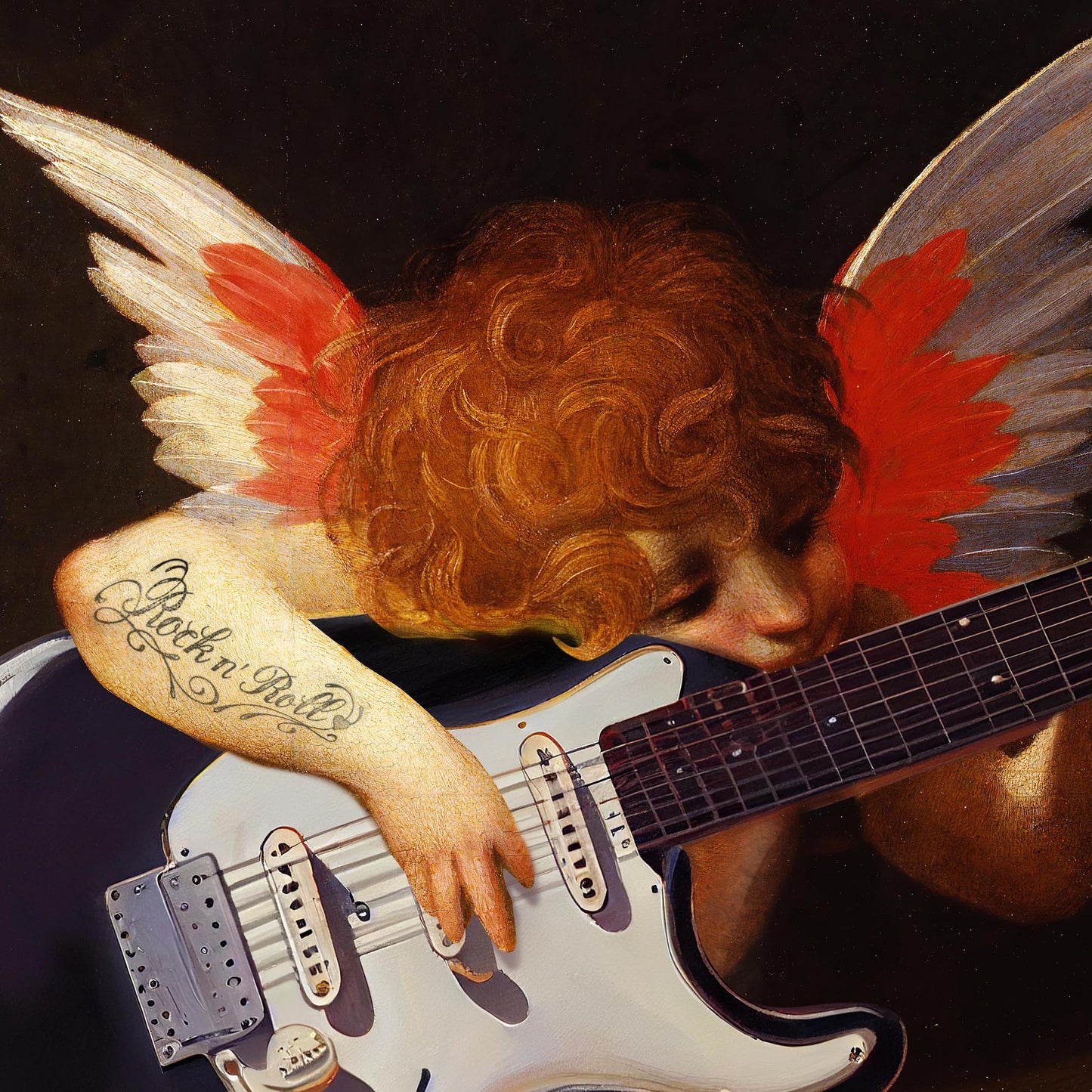 "Searching The Perfect Note" canvas print