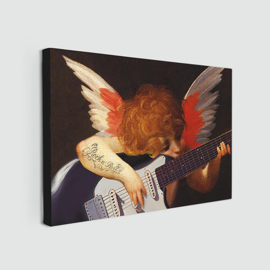 "Searching The Perfect Note" canvas print