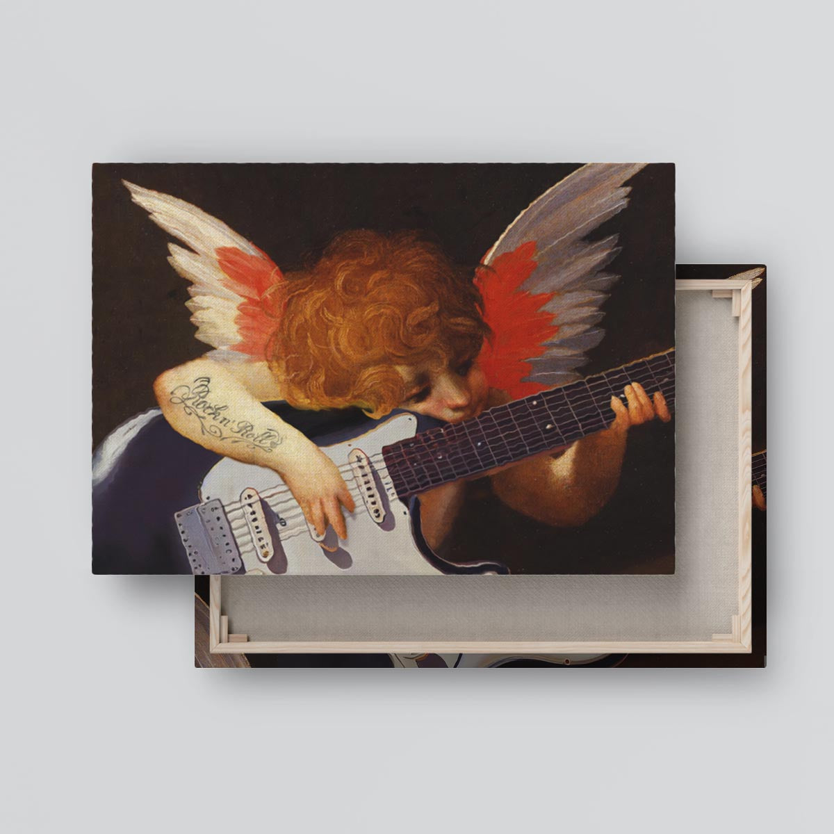 "Searching The Perfect Note" canvas print