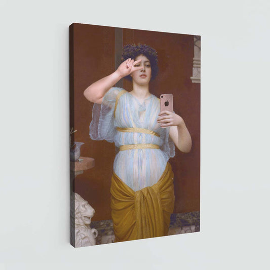 "Selfie Diva" canvas print