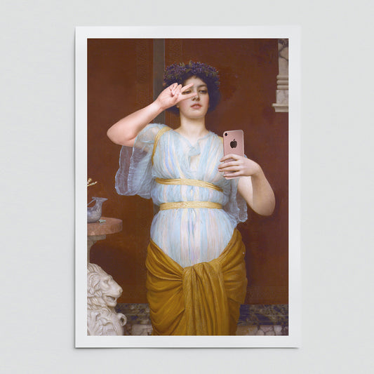 "Selfie Diva" fine art print