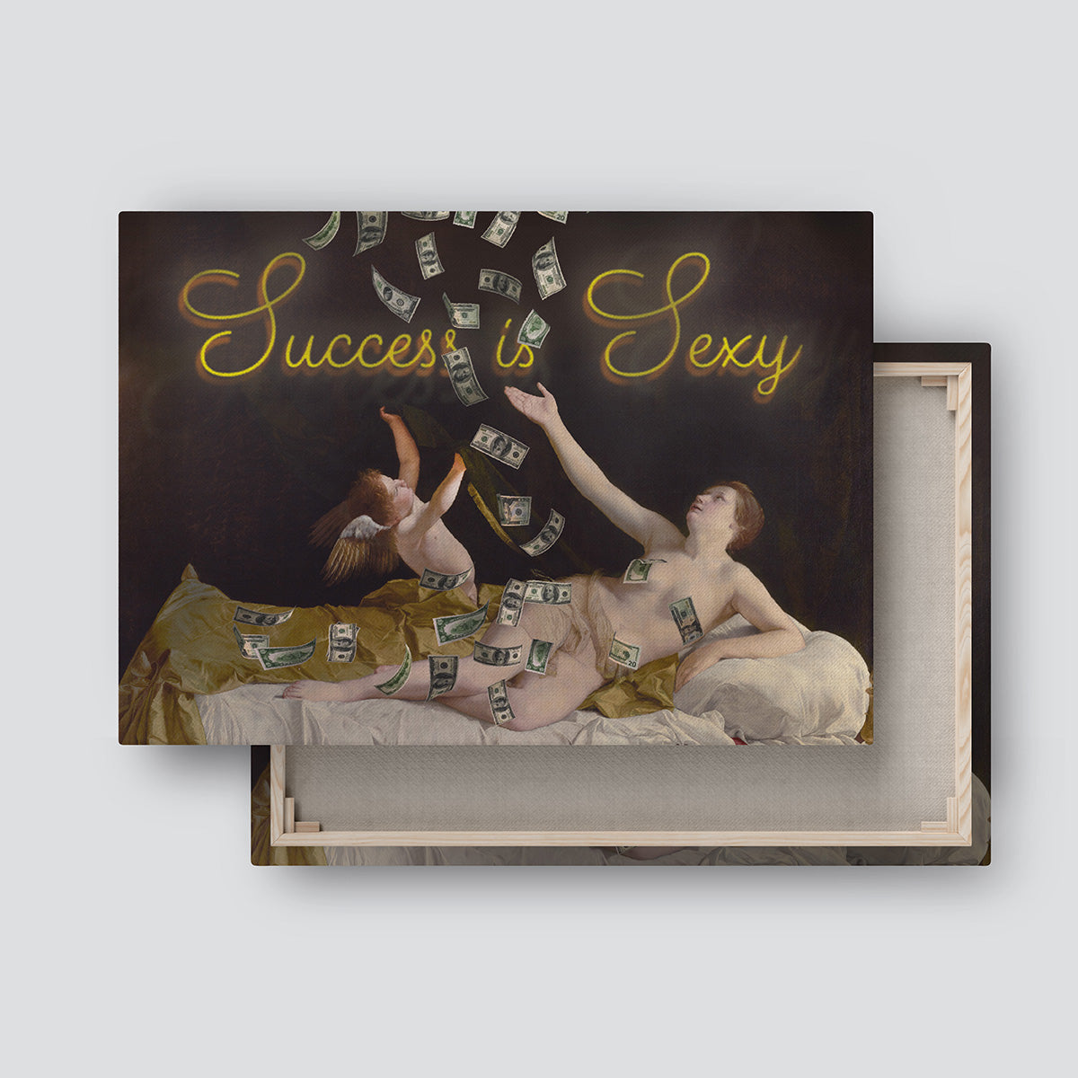 "Success is Sexy" canvas print