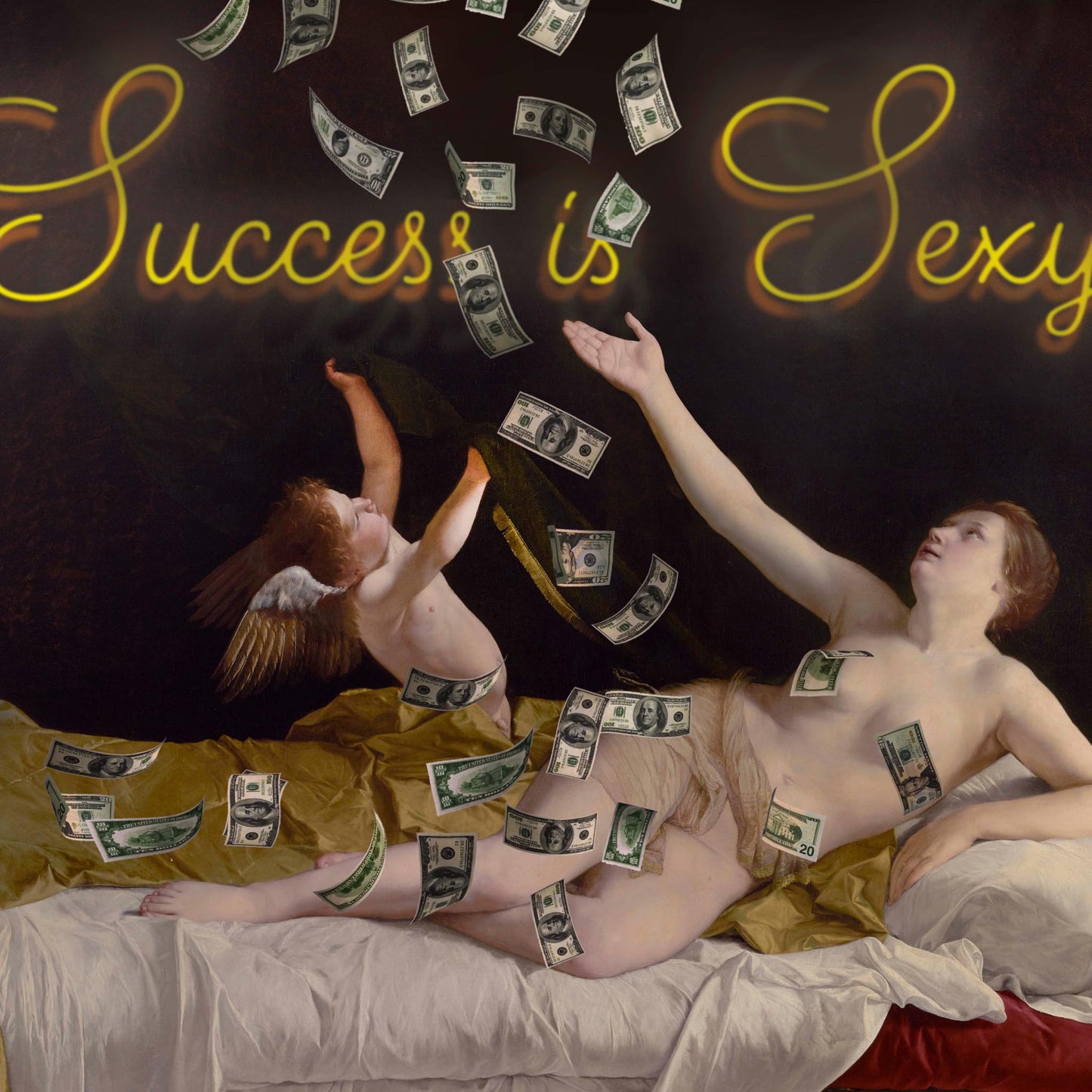 "Success is Sexy" canvas print