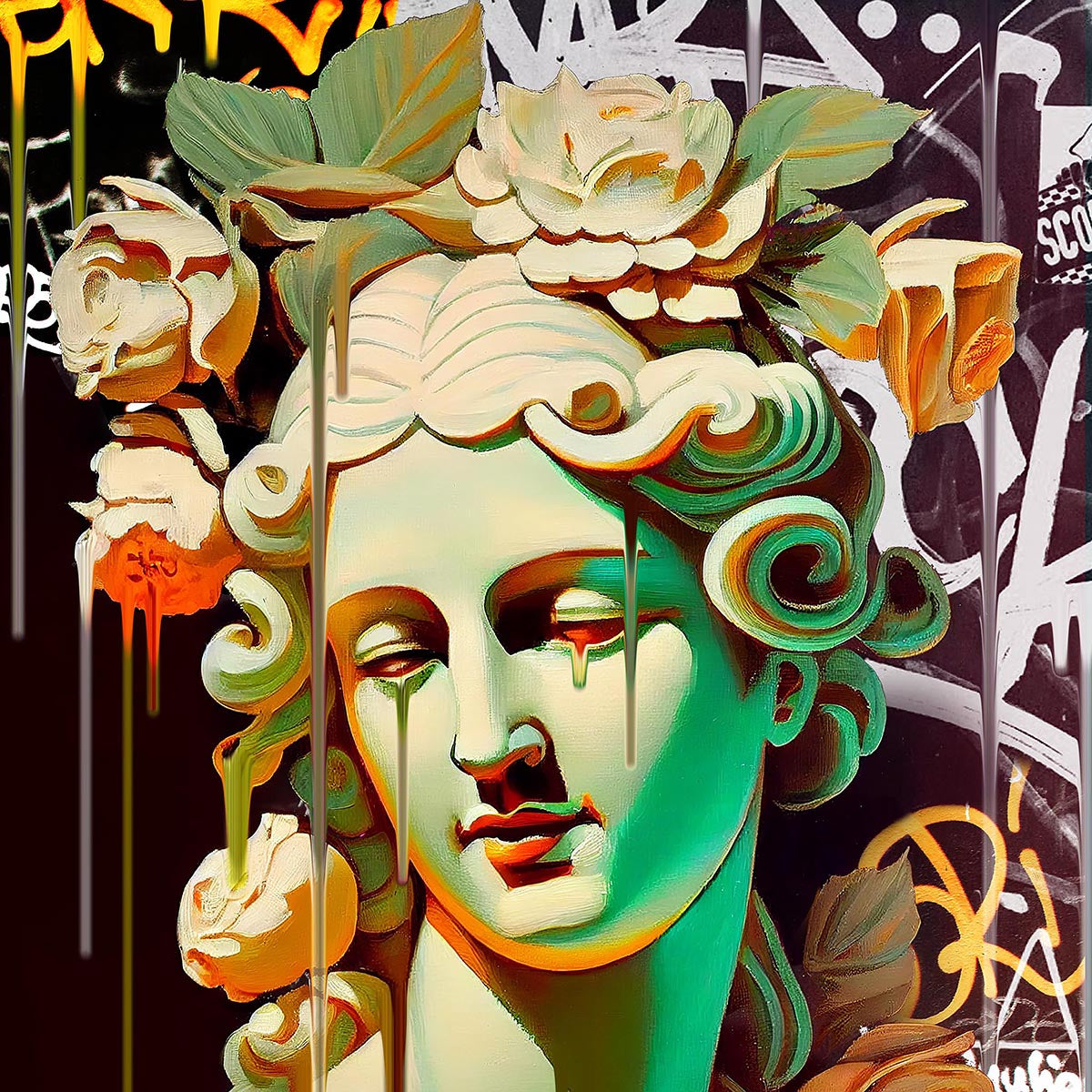 "Sweet Urban Sadness" canvas print