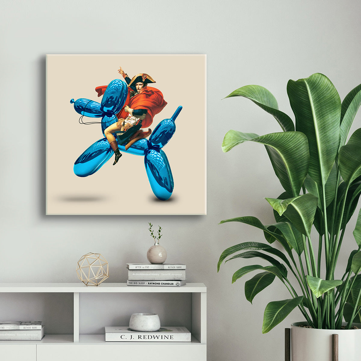 "The Fake Conqueror" canvas print