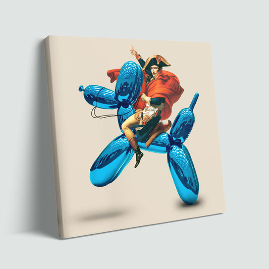 "The Fake Conqueror" canvas print