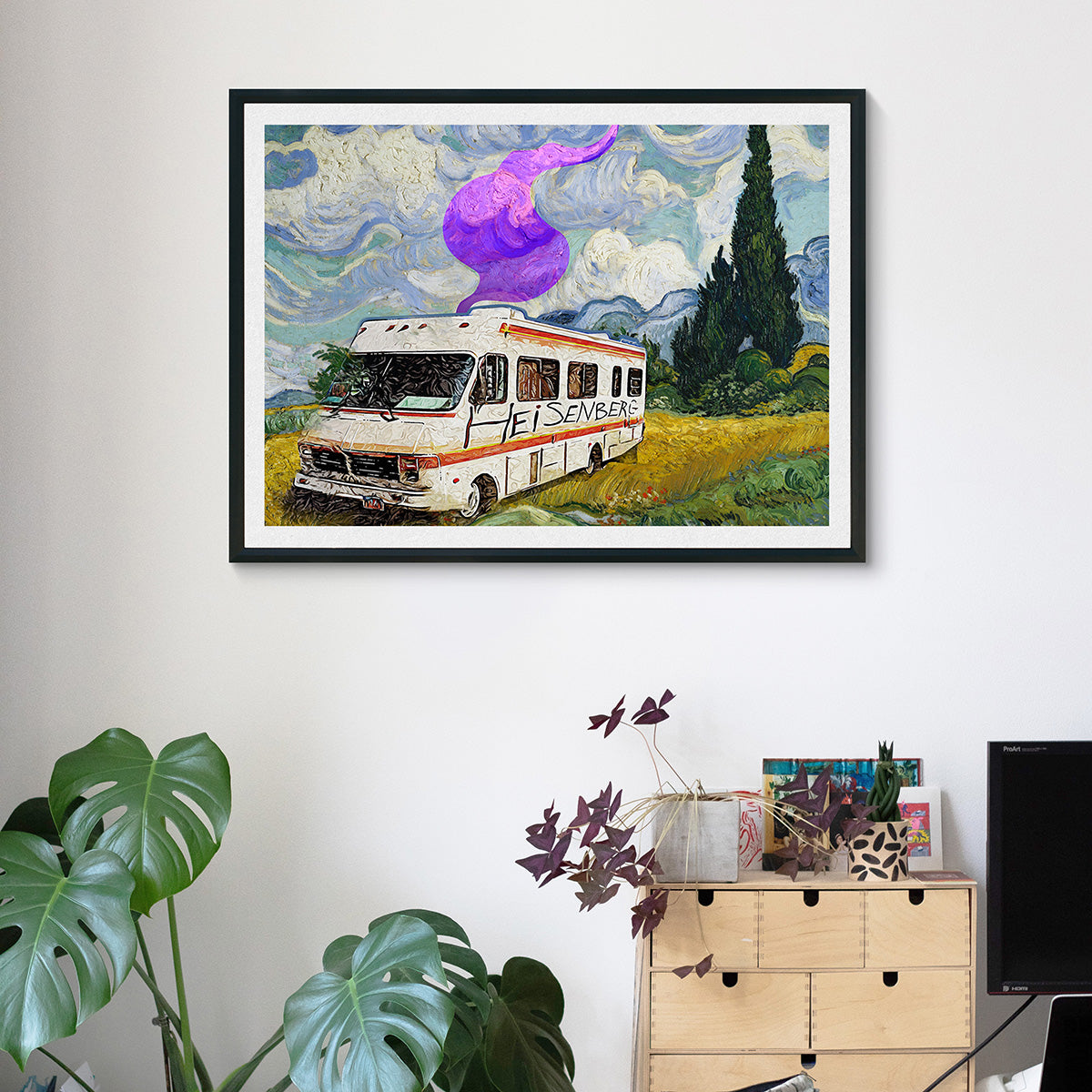 "The Impressionist Caravan" canvas print