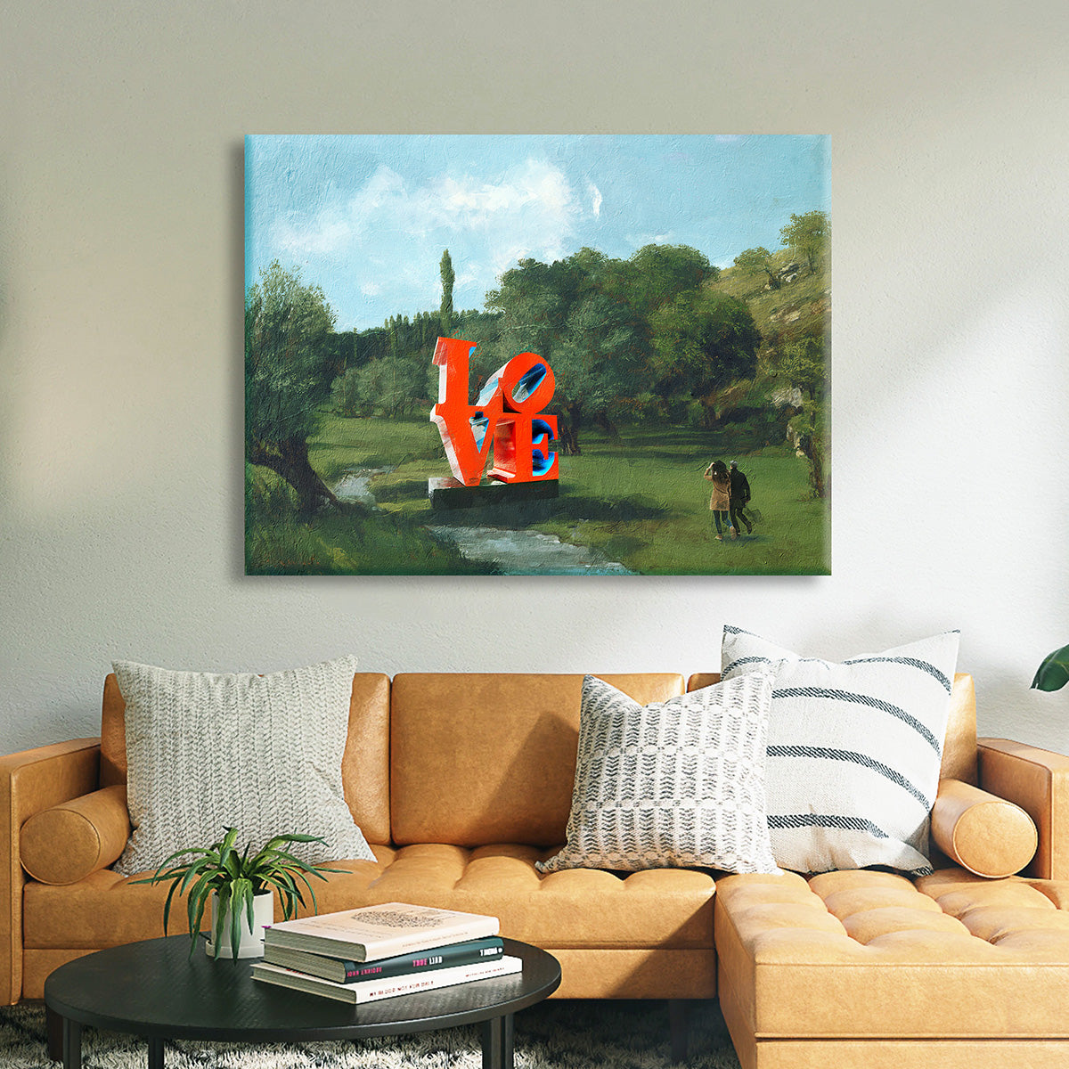 "The Love Found" canvas print