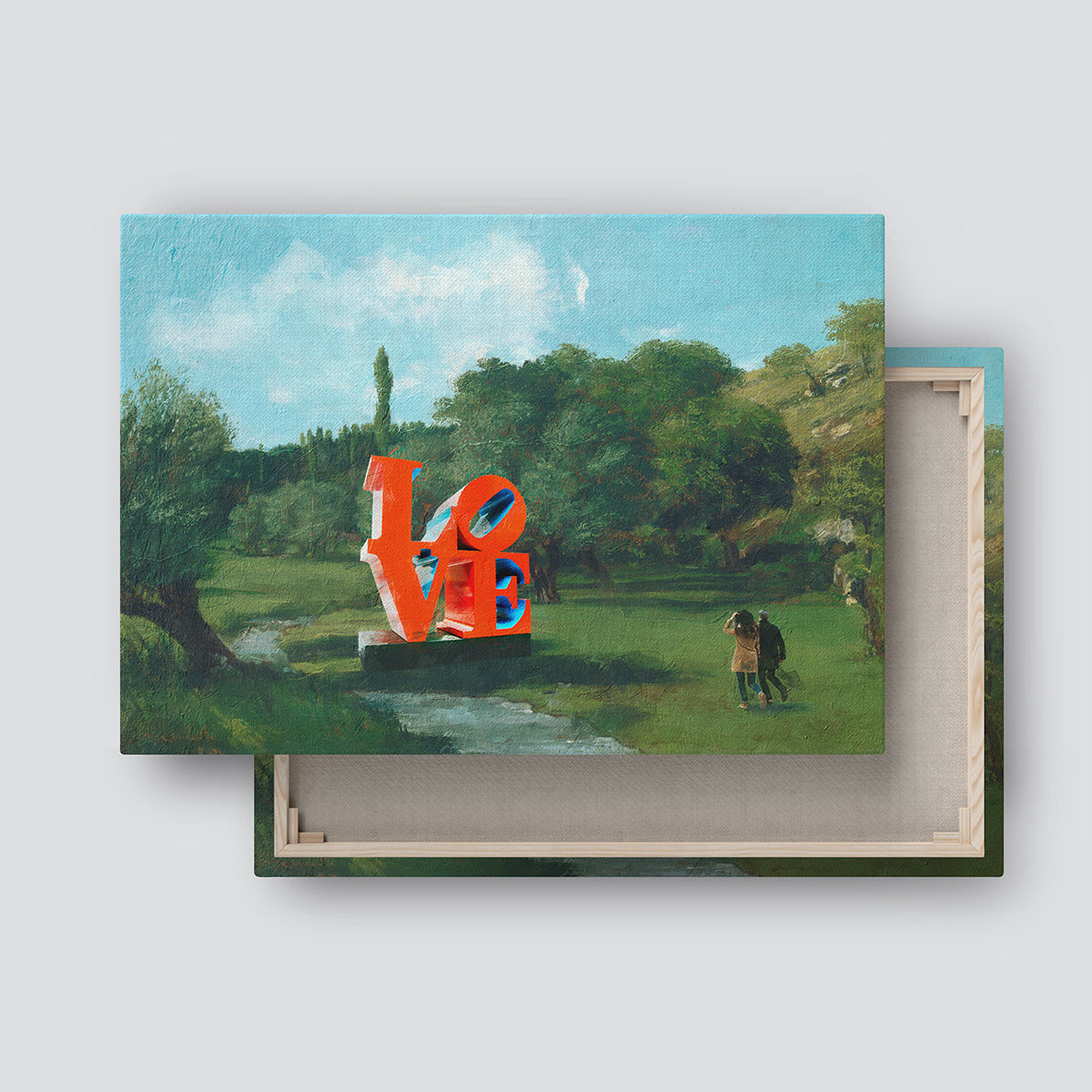 "The Love Found" canvas print