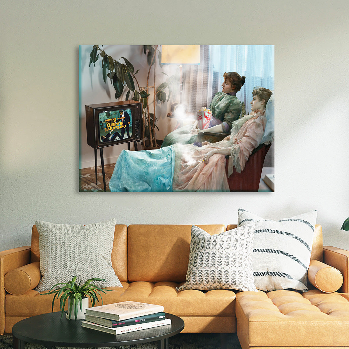"Watch a Movie" canvas print