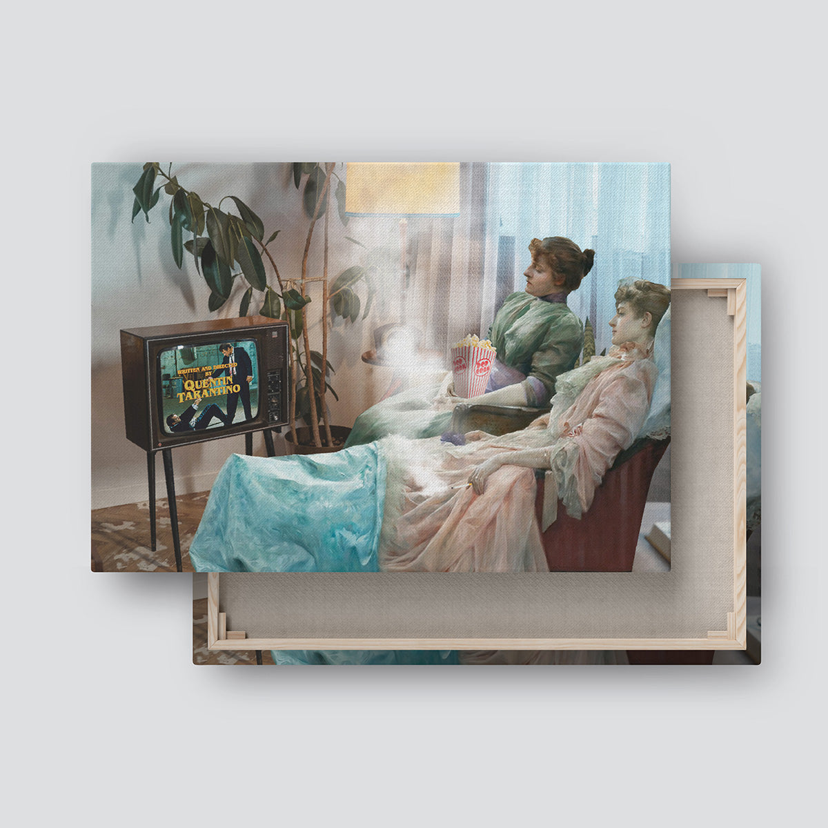 "Watch a Movie" canvas print