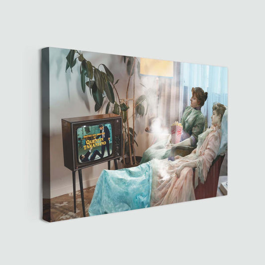 "Watch a Movie" canvas print