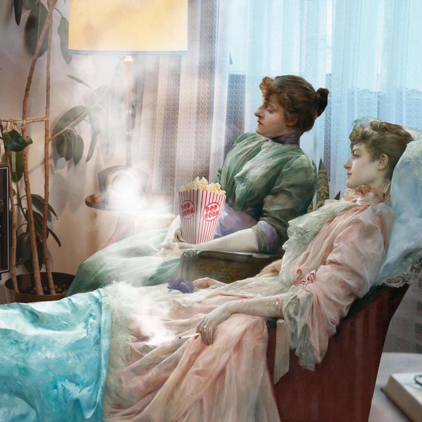 "Watch a movie" fine art print