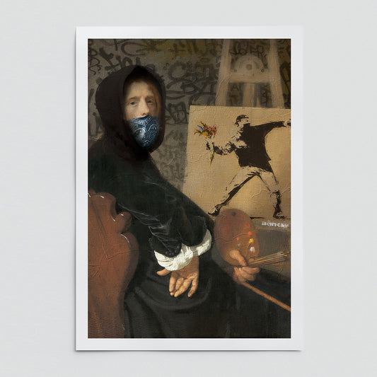 "The Real Banksy" fine art print