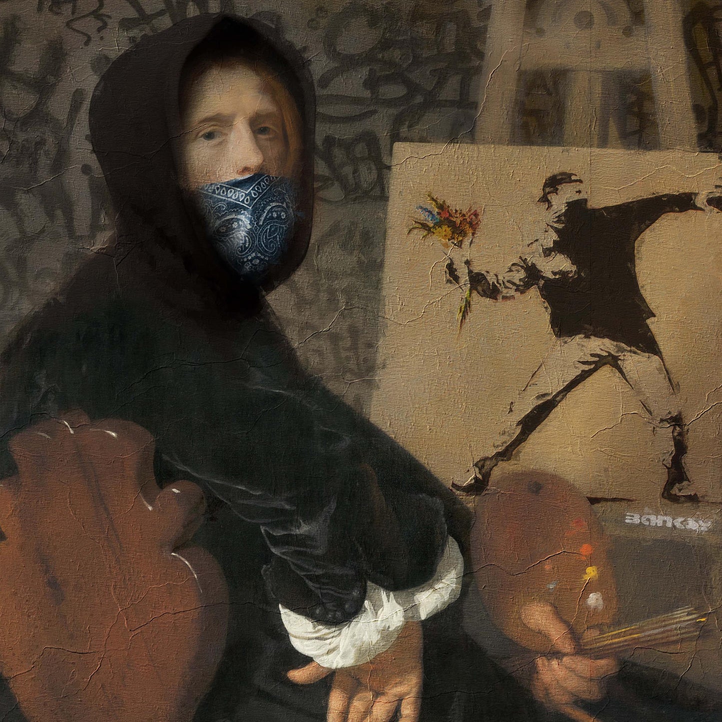 "The Real Banksy" fine art print