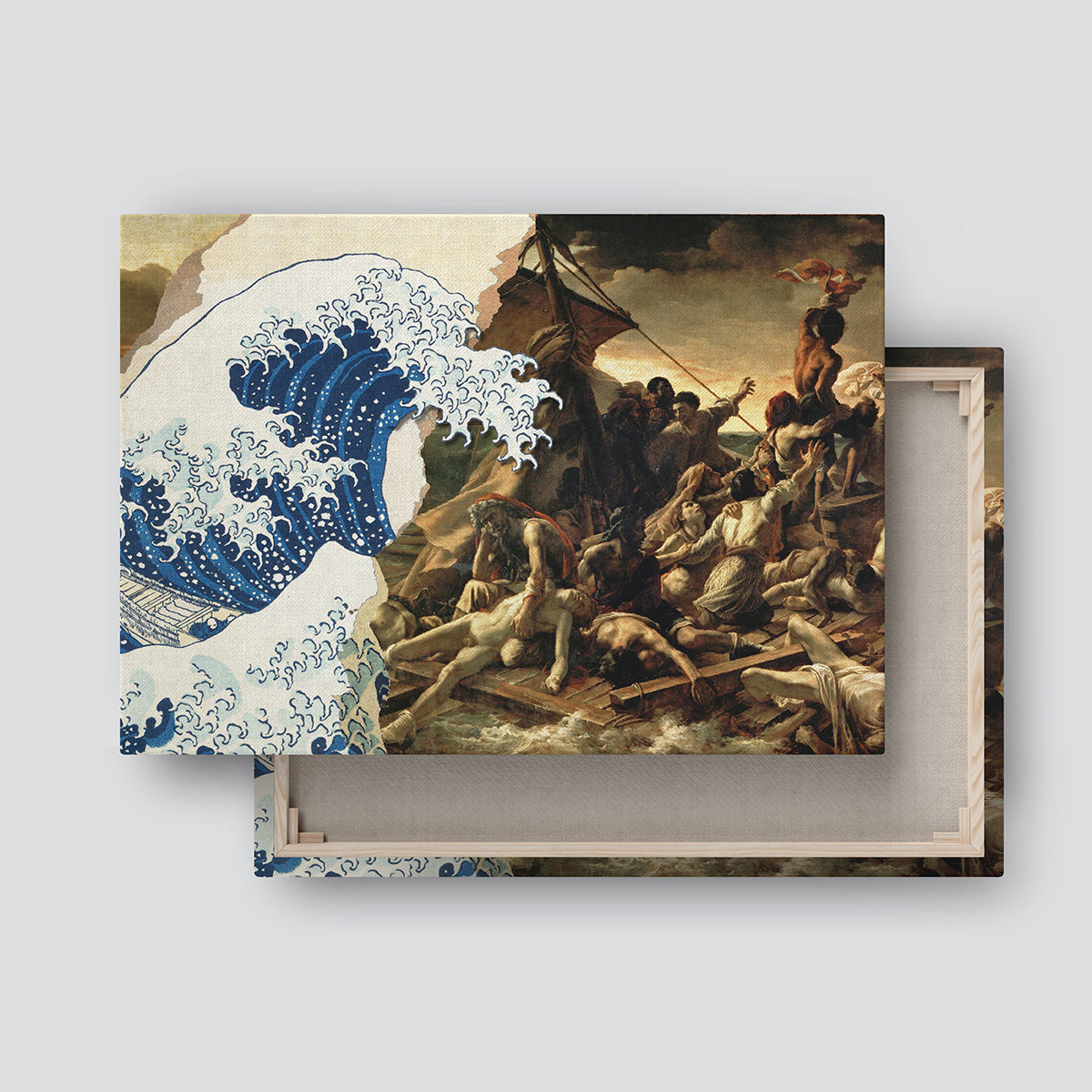 "Tragedy In The Storm" canvas print