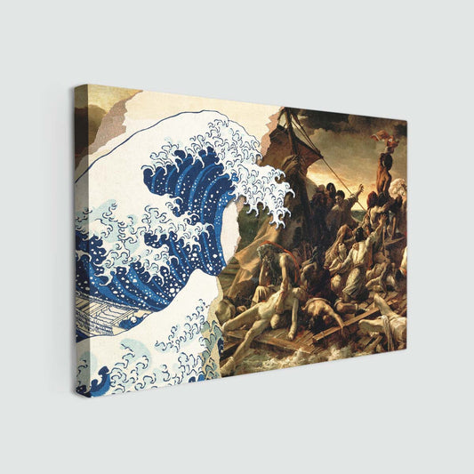 "Tragedy In The Storm" canvas print