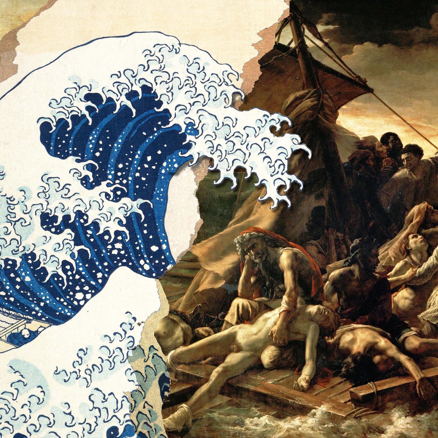 "Tragedy In The Storm" canvas print