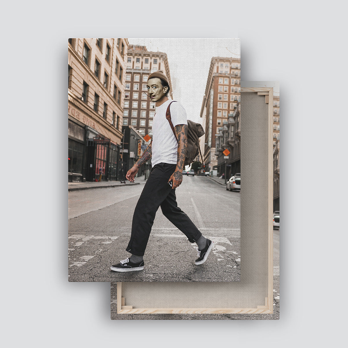 "Urban Dalí" canvas print