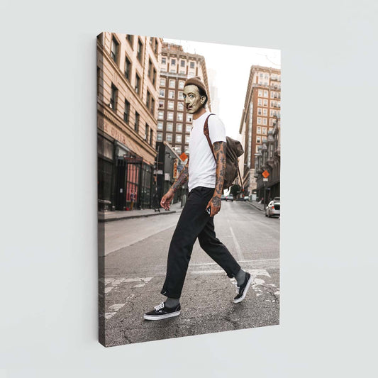 "Urban Dalí" canvas print