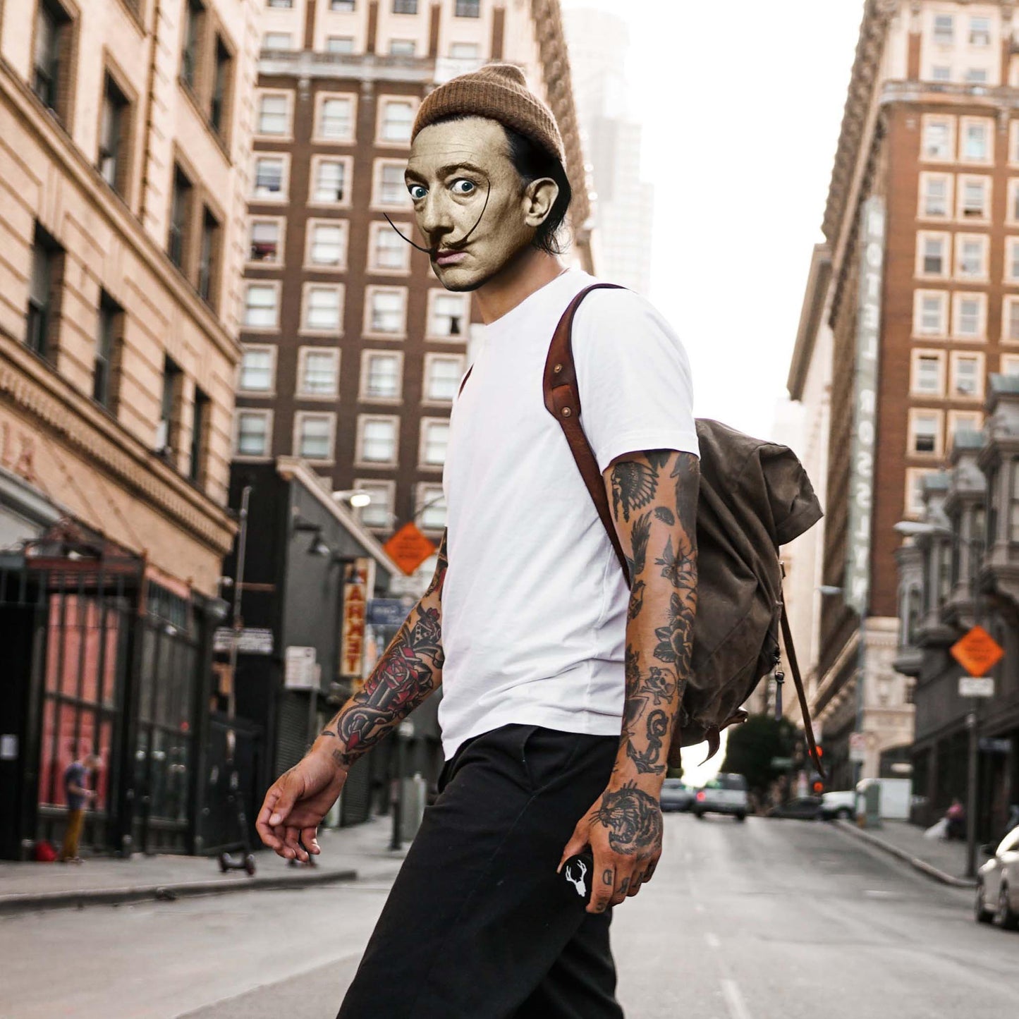 "Urban Dalí" canvas print