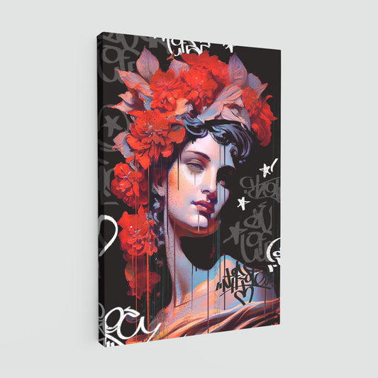 "Vandal Goddess" canvas print