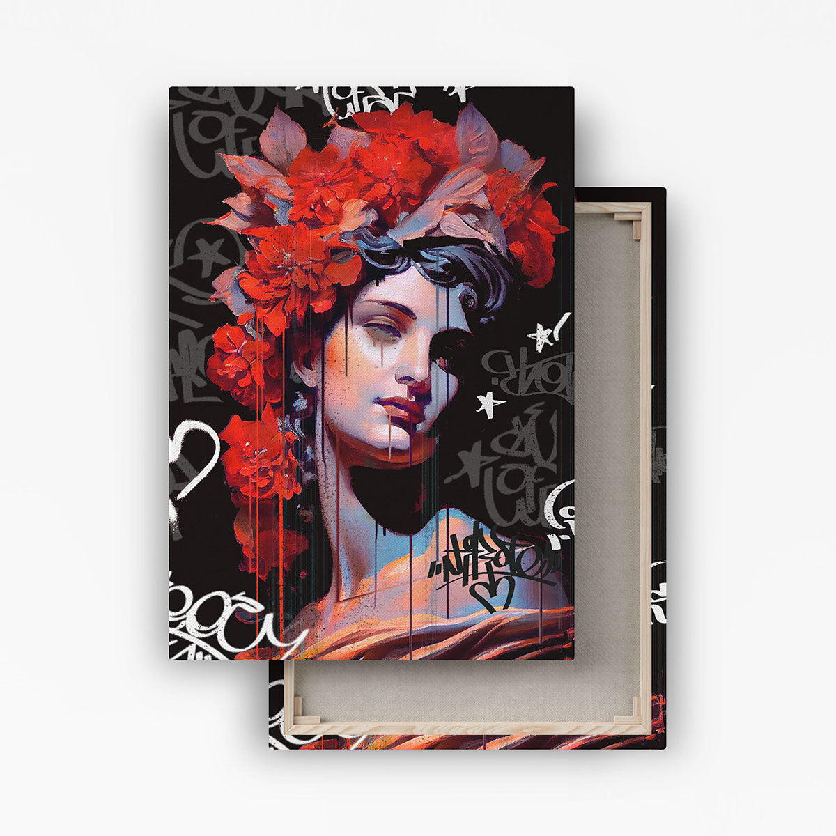 "Vandal Goddess" canvas print