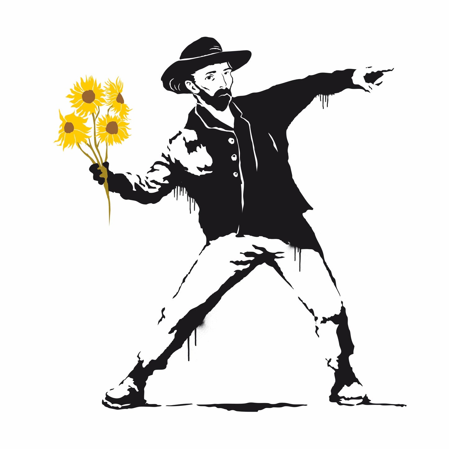 "Vincent Sunflowers" art print