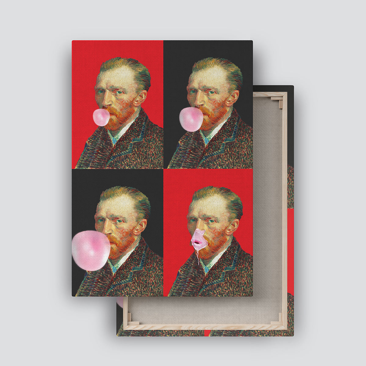 "Vincent Gum Explosion" canvas print