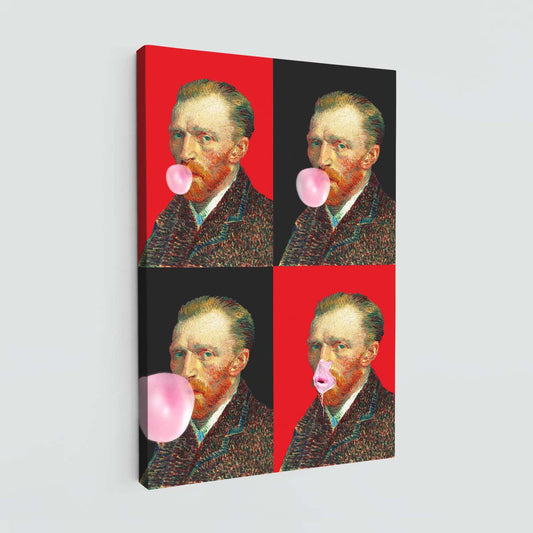 "Vincent Gum Explosion" canvas print