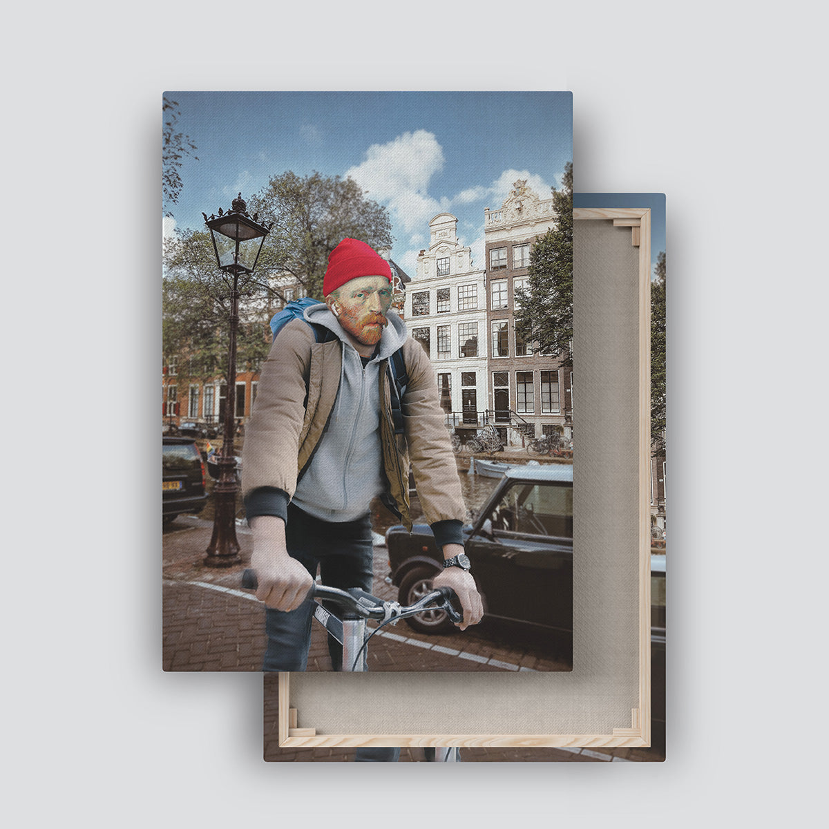 "Vincent in Amsterdam" canvas print