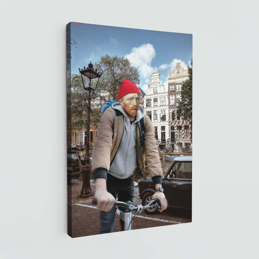 "Vincent in Amsterdam" canvas print