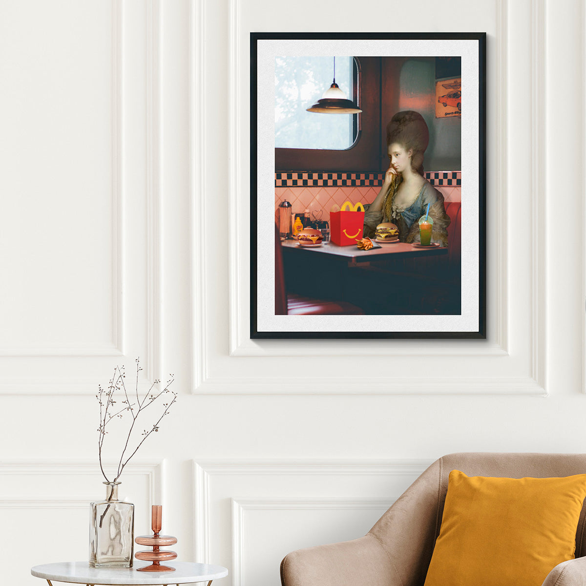 "You Left Me Thrown" fine art print