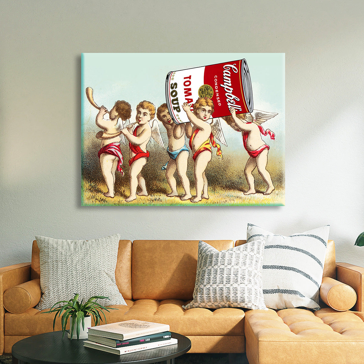 "We Have A Snack" canvas print
