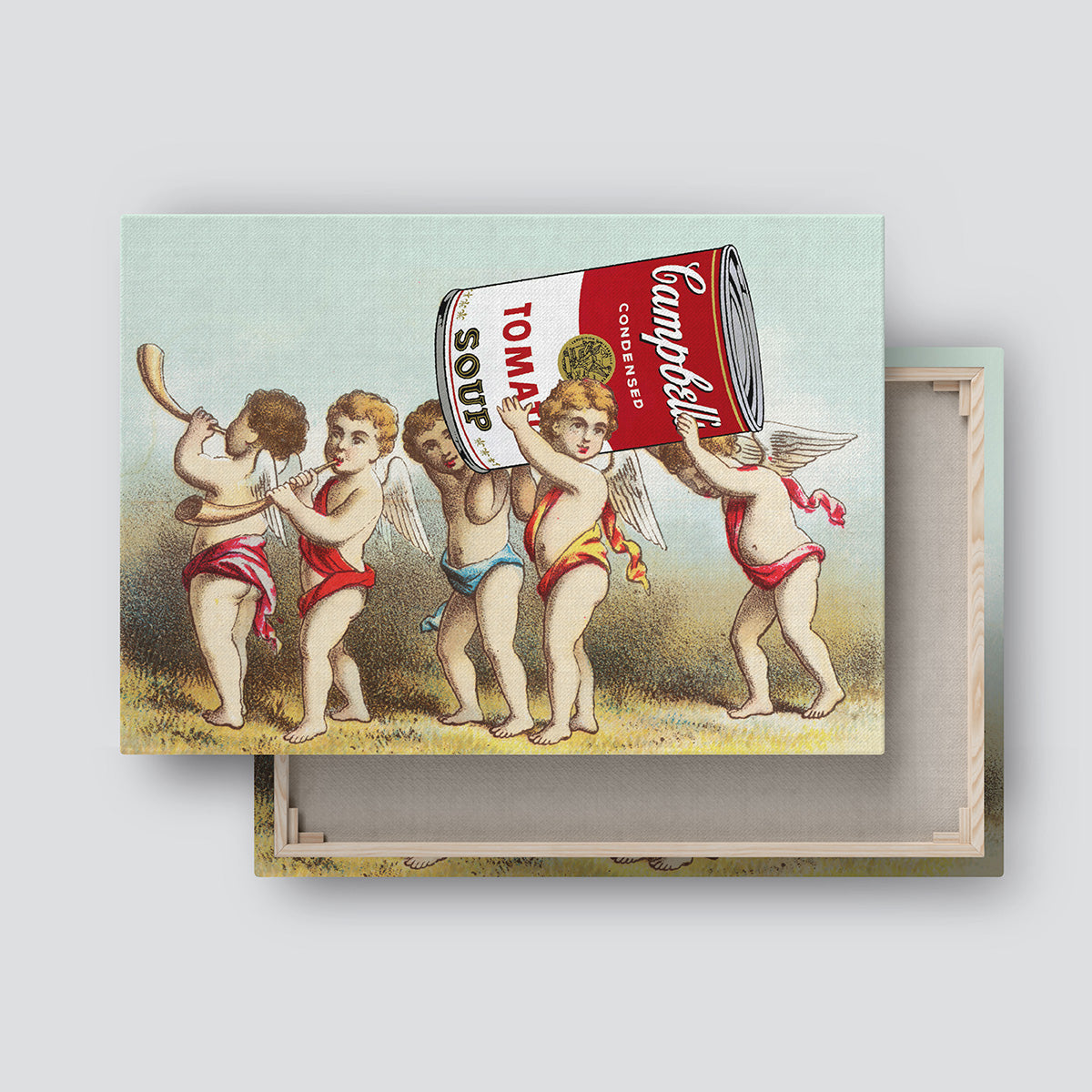 "We Have A Snack" canvas print